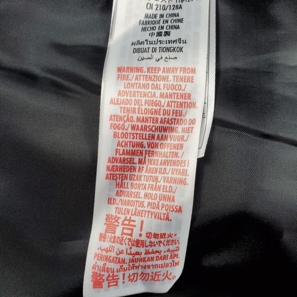 Disney Black and Gold Puffer Jacket - Picture 15 of 16